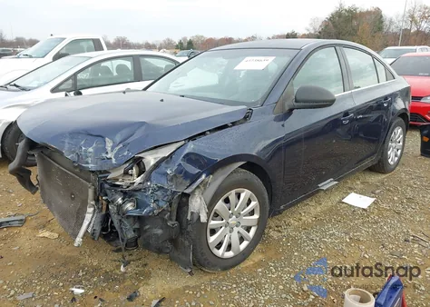 2011 Chevrolet Cruze Ls из США, поврежденный, VIN 1G1PC5SH3B7140259